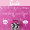 image:imageBarbie 1959 Super Soft Cozy Reversible Comforter and Sheet Set 5 Piece Full Size Official Licensed Product By Franco CollectiblesBarbie 1959