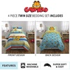 image:imageBarbie 1959 Super Soft Cozy Reversible Comforter and Sheet Set 5 Piece Full Size Official Licensed Product By Franco CollectiblesGarfield