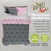 image:imageBarbie 1959 Super Soft Cozy Reversible Comforter and Sheet Set 5 Piece Full Size Official Licensed Product By Franco CollectiblesPink  Green  the Wizard of Oz