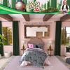 image:imageBarbie 1959 Super Soft Cozy Reversible Comforter and Sheet Set 5 Piece Full Size Official Licensed Product By Franco CollectiblesPink  Green  the Wizard of Oz