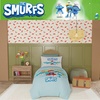 image:imageBarbie 1959 Super Soft Cozy Reversible Comforter and Sheet Set 5 Piece Full Size Official Licensed Product By Franco CollectiblesThe Smurfs