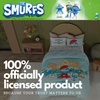 image:imageBarbie 1959 Super Soft Cozy Reversible Comforter and Sheet Set 5 Piece Full Size Official Licensed Product By Franco CollectiblesThe Smurfs