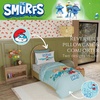 image:imageBarbie 1959 Super Soft Cozy Reversible Comforter and Sheet Set 5 Piece Full Size Official Licensed Product By Franco CollectiblesThe Smurfs