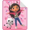 image:imageBarbie Kids Bedding Soft Plush Cozy Sherpa Blanket Throw 46 in x 60 in Officially Licensed Product by FrancoGabbys Dollhouse