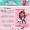 image:imageBarbie Kids Bedding Soft Plush Cozy Sherpa Blanket Throw 46 in x 60 in Officially Licensed Product by FrancoGabbys Dollhouse