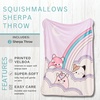 image:imageBarbie Kids Bedding Soft Plush Cozy Sherpa Blanket Throw 46 in x 60 in Officially Licensed Product by FrancoSquishmallows