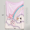 image:imageBarbie Kids Bedding Soft Plush Cozy Sherpa Blanket Throw 46 in x 60 in Officially Licensed Product by FrancoSquishmallows
