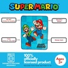 image:imageBarbie Kids Bedding Soft Plush Cozy Sherpa Blanket Throw 46 in x 60 in Officially Licensed Product by FrancoSuper Mario