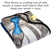 image:imageBarbie Kids Bedding Super Soft Cozy Silk Touch Throw 40 in x 50 in Officially Licensed Product By FrancoBatman