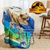 image:imageBarbie Kids Bedding Super Soft Cozy Silk Touch Throw 40 in x 50 in Officially Licensed Product By FrancoJurassic World