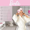 image:imageBarbie Microfiber Hair Towel Wrap Turban for BathBeautyTravel for Straight Wavy amp Curly Hair 2 Pack Officially Licensed Product by Franco