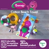 image:imageBarbie Super Soft Cotton BathPoolBeach Towel Barbiecore 58 in x 28 in Official Barbie Product By FrancoBarney Classic