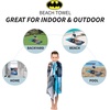 image:imageBarbie Super Soft Cotton BathPoolBeach Towel Barbiecore 58 in x 28 in Official Barbie Product By FrancoBatman