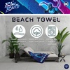 image:imageBarbie Super Soft Cotton BathPoolBeach Towel Barbiecore 58 in x 28 in Official Barbie Product By FrancoBlue Beetle