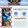 image:imageBarbie Super Soft Cotton BathPoolBeach Towel Barbiecore 58 in x 28 in Official Barbie Product By FrancoHow to Train Your Dragon