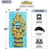 image:imageBarbie Super Soft Cotton BathPoolBeach Towel Barbiecore 58 in x 28 in Official Barbie Product By FrancoMinions the Rise of Gru
