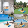 image:imageBarbie Super Soft Cotton BathPoolBeach Towel Barbiecore 58 in x 28 in Official Barbie Product By FrancoPaw Patrol  Paws in Sand