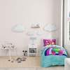 image:imageBarney Kids 4 Piece Toddler Bed Set  Super Soft amp Cozy Reversible Microfiber Comforter and Sheets Officially Licensed Product by Franco