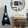 image:imageBatman DC Comics Kids Super Soft BathPoolBeach Soft Cotton Terry Hooded Towel Wrap 24 in x 50 in Officially Licensed Product By Franco