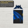 image:imageBatman DC Comics Kids Super Soft BathPoolBeach Soft Cotton Terry Hooded Towel Wrap 24 in x 50 in Officially Licensed Product By Franco