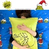 image:imageBatman Harley Quinn DC Comics Beauty Silky Satin Standard Reversible Pillowcase Cover 20x30 for Hair and Skin Officially Licensed Product by Franco CollectiblesGrinch