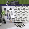 image:imageBeetlejuice Halloween 13Piece Shower Curtain Set 72 x 72 Inch Fabric Curtain with Hooks Bathroom Decor Machine Washable 100 Officially Licensed Product by Franco CollectiblesBeetlejuice
