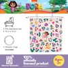 image:imageBeetlejuice Halloween 13Piece Shower Curtain Set 72 x 72 Inch Fabric Curtain with Hooks Bathroom Decor Machine Washable 100 Officially Licensed Product by Franco CollectiblesDora the Explorer