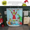 image:imageBeetlejuice Halloween 13Piece Shower Curtain Set 72 x 72 Inch Fabric Curtain with Hooks Bathroom Decor Machine Washable 100 Officially Licensed Product by Franco CollectiblesThe Grinch