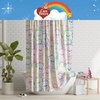image:imageBeetlejuice Halloween 13Piece Shower Curtain Set 72 x 72 Inch Fabric Curtain with Hooks Bathroom Decor Machine Washable 100 Officially Licensed Product by Franco CollectiblesCare Bears  Peva Shower Curtain