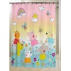 image:imageBeetlejuice Halloween 13Piece Shower Curtain Set 72 x 72 Inch Fabric Curtain with Hooks Bathroom Decor Machine Washable 100 Officially Licensed Product by Franco CollectiblesPeppa Pig