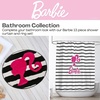 image:imageCollectibles Barbie 100 Cotton Non Slip Plush Bathroom Mat Rug Officially Licensed Product by FrancoBarbie