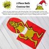 image:imageCollectibles Barbie 100 Cotton Non Slip Plush Bathroom Mat Rug Officially Licensed Product by FrancoGrinch  Bath Contour Set