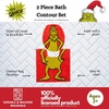 image:imageCollectibles Barbie 100 Cotton Non Slip Plush Bathroom Mat Rug Officially Licensed Product by FrancoGrinch  Bath Contour Set
