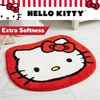 image:imageCollectibles Barbie 100 Cotton Non Slip Plush Bathroom Mat Rug Officially Licensed Product by FrancoHello Kitty Red Bow