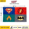 image:imageCollectibles Barbie 100 Cotton Non Slip Plush Bathroom Mat Rug Officially Licensed Product by FrancoJustice League