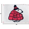 image:imageCollectibles Barbie 100 Cotton Non Slip Plush Bathroom Mat Rug Officially Licensed Product by FrancoPeanuts Snoopy
