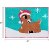 image:imageCollectibles Barbie 100 Cotton Non Slip Plush Bathroom Mat Rug Officially Licensed Product by FrancoRudolph the Red Nose Reindeer
