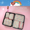 image:imageCollectibles Barbie Beauty 7 Piece Soft Storage Organization Packing Cubes Travel Set Officially Licensed Product By FrancoCare Bears