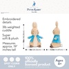 image:imageFranco Avatar Appa Weighted Cuddle Pillow 3lb Soft Plush amp Cozy Pilow for Sensory Comfort 15 Tall Officially Licensed ProductPeter Rabbit