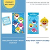 image:imageFranco Baby Shark Kids BathPoolBeach Soft Absorbent Cotton Terry Towel with Washcloth 2 Piece Set 50 in x 25 inBaby Shark