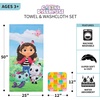 image:imageFranco Baby Shark Kids BathPoolBeach Soft Absorbent Cotton Terry Towel with Washcloth 2 Piece Set 50 in x 25 inGabbys Dollhouse