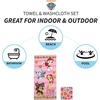 image:imageFranco Baby Shark Kids BathPoolBeach Soft Absorbent Cotton Terry Towel with Washcloth 2 Piece Set 50 in x 25 inPaw Patrol Girls