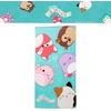 image:imageFranco Baby Shark Kids BathPoolBeach Soft Absorbent Cotton Terry Towel with Washcloth 2 Piece Set 50 in x 25 inSquishmallows