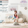 image:imageFranco Barbie Kids BeachPoolBathCamping Hooded Towel Poncho 24 X 22 Absorbent Cotton Cover up 100 Official Licensed Barbie Product LargeGabbys Dollhouse