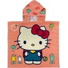image:imageFranco Barbie Kids BeachPoolBathCamping Hooded Towel Poncho 24 X 22 Absorbent Cotton Cover up 100 Official Licensed Barbie Product LargeHello Kitty