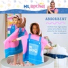image:imageFranco Barbie Kids BeachPoolBathCamping Hooded Towel Poncho 24 X 22 Absorbent Cotton Cover up 100 Official Licensed Barbie Product LargeMs Rachel