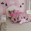 image:imageFranco Barbie Movie Luxe Super Soft Plush Squishy 17 Inch Logo Decorative PillowBarbie Pink
