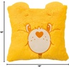 image:imageFranco Barbie Movie Luxe Super Soft Plush Squishy 17 Inch Logo Decorative PillowCare Bears Funshine Bear