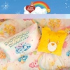 image:imageFranco Barbie Movie Luxe Super Soft Plush Squishy 17 Inch Logo Decorative PillowCare Bears Funshine Bear