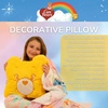 image:imageFranco Barbie Movie Luxe Super Soft Plush Squishy 17 Inch Logo Decorative PillowCare Bears Funshine Bear